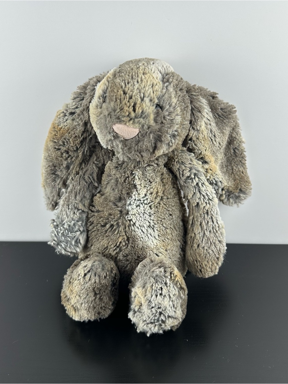 Jellycat Bashful Woodland Bunny Medium 12" Marbled Retired Rabbit Plush